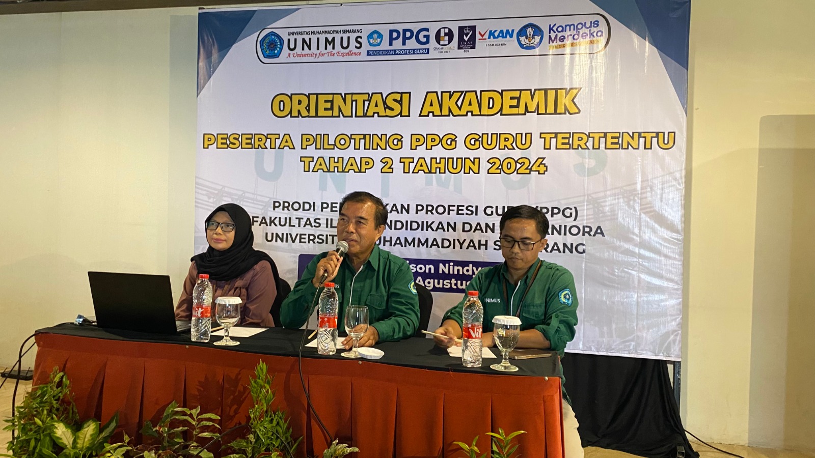 Read more about the article PPG UNIMUS Gelar Orientasi Akademik untuk Peserta Piloting PPG Tahap 2 Tahun 2024