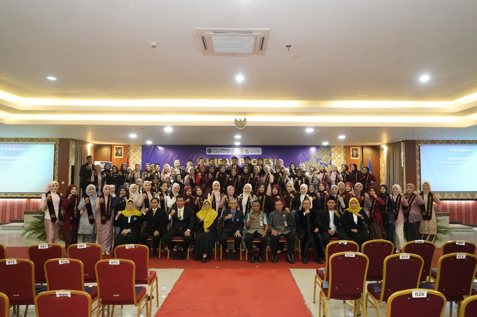 Read more about the article PPG Unimus Kukuhkan 83 Calon Guru dalam Sumpah Profesi PPG Calon Guru Gelombang 2 Tahun 2025