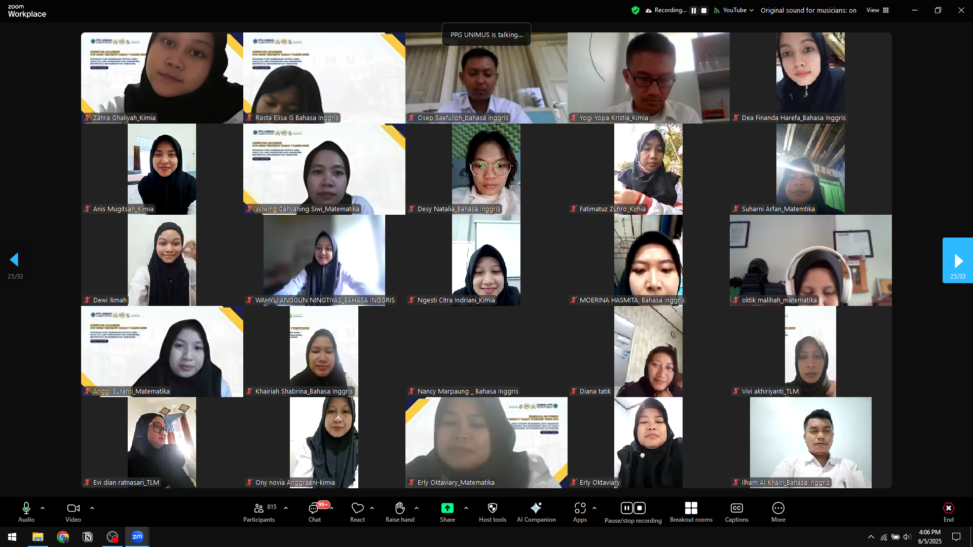 Read more about the article ORIENTASI AKADEMIK PPG GURU TERTENTU TAHAP 1 TAHUN 2025