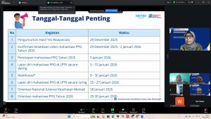 Read more about the article PPG UNIMUS Siapkan Pelaksanaan PPG 2026 melalui Sosialisasi Lapor Diri Calon Guru Gelombang 1 Tahun 2026