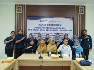 Read more about the article Matangkan Persiapan PPG 2026, PPG UNIMUS Gelar Rapat Koordinasi Perkuliahan dan PPL PPG Calon Guru Gelombang 1 Tahun 2026