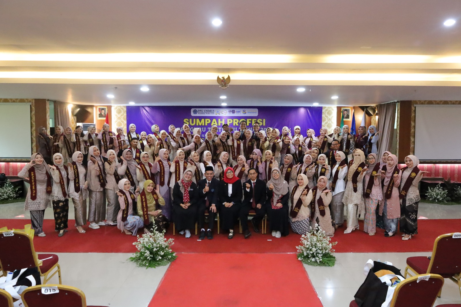 PPG UNIMUS Gelar Sumpah Profesi Guru Tertentu Tahun 2025