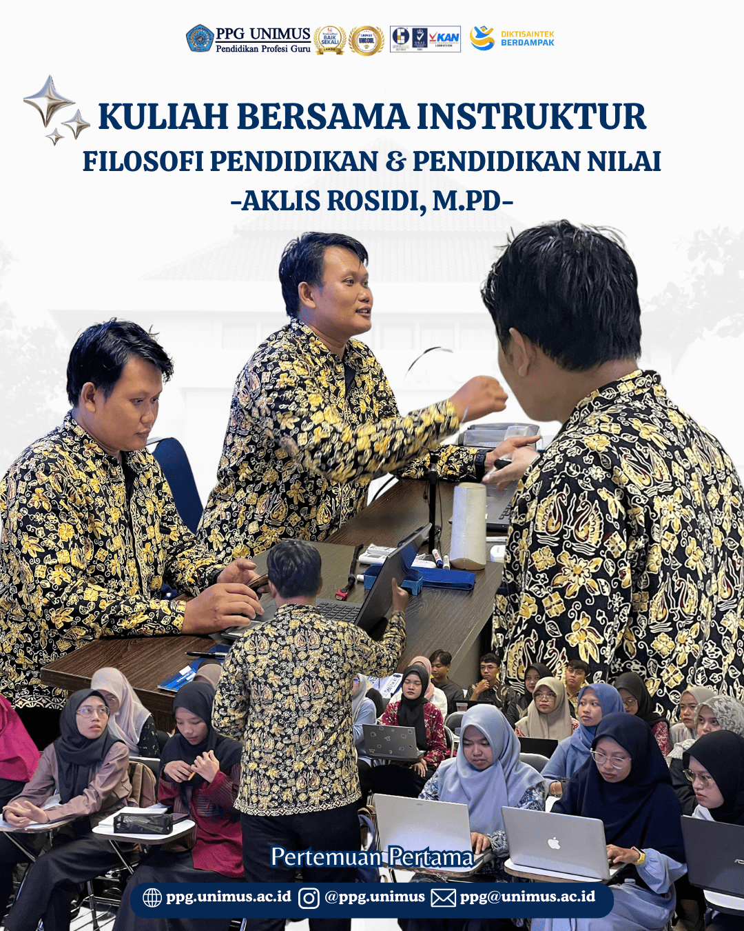 Read more about the article Kuliah Bersama Instruktur: Aklis Rosadi Bahas Filosofi Pendidikan dan Pendidikan Nilai