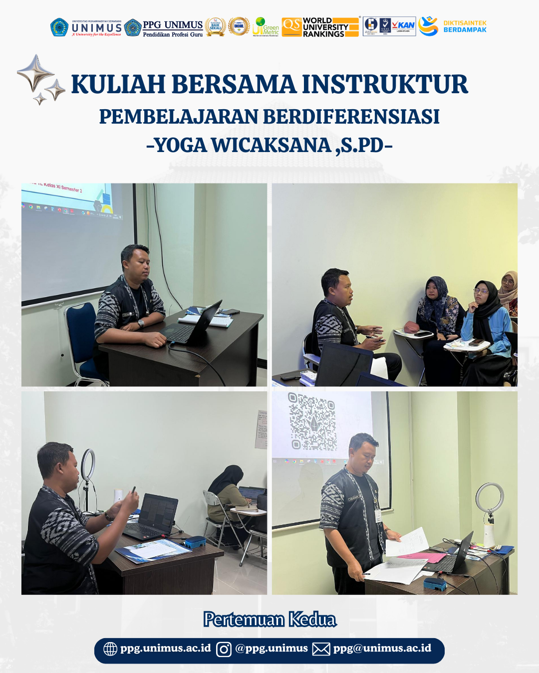 Read more about the article Kuliah Bersama Instruktur: Yoga Wicaksono Bahas Pembelajaran Berdiferensiasi