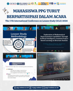 Read more about the article Empat Mahasiswa PPG UNIMUS Berpartisipasi dalam The 17th International Conference on Lesson Study (ICLS) 2026