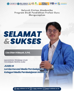 Read more about the article Mahasiswa PPG UNIMUS Raih Juara III Lomba Nasional Inovasi Media Pembelajaran 2026